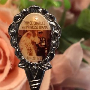 Royal Family Spoon Collection 1980s Princess Diana Wedding Day Queen